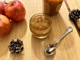 Confiture de pommes au cidre et au gingembre