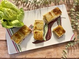 Croque tablette au jambon cru et au Boursin