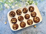 Financiers au chocolat et à la noisette