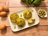 Frittata aux olives et comté
