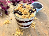 Sundae au coulis de fruits rouges