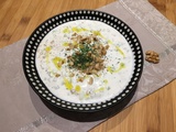 Tarator bulgare (soupe froide au concombre)