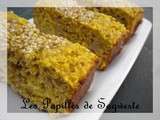 Cake thon sésame curry aux sons - Ronde Inter Blog #29 s