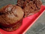 Muffins au nequick et Nutella