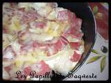 Pain gratiné bacon et fromage blanc - Challenge Cuisine #2