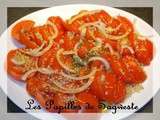 Tomates en salade sauce olive citron miel et sésame - Un Tour en Cuisine 239