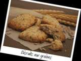 Biscuits au graines (2,5pp)
