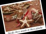 Biscuits chocolat-amande et chocolat pistache (2,5pp)