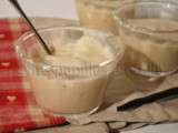 Crème vanille crémeuse et légère