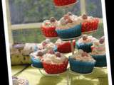 Cupcakes framboise-vanille