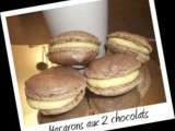 Macarons aux deux chocolats (3pp)