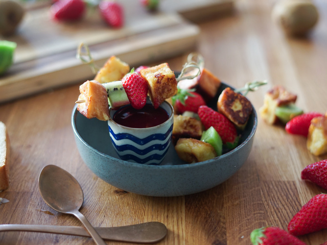 Recettes de Brochettes et Fruits