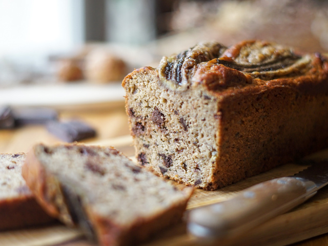 Recettes de Cake à la banane et Pépites de chocolat