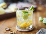 Cocktail sans alcool à la mangue