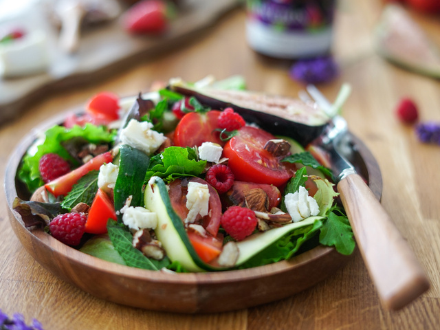 Salade au confit de canard - Les Pépites de Noisette