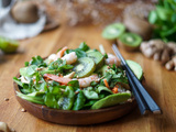 Salade de crevettes à la thaï
