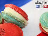 Macarons tricolores