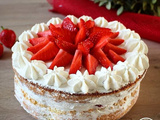 Shortcake aux fraises