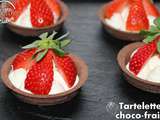 Tartelettes choco-fraise