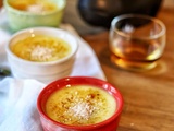 Crèmes brûlées au lait coco et citron vert #RhumAvent avec Rhum Vieux Kong 12 ans