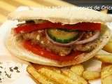 Hamburger grec #agneau presto