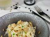 Salade de céleri à l'asiatique et au foie gras #Concours Inside