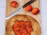Tarte rustique à l'abricot