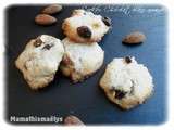 Cookies moelleux chocolat blanc raisins secs