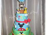 Gâteau d'anniversaire Mickey