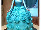 Gâteau Princesse Elsa 3D