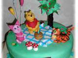 Gâteau Winnie et ses amis pour Tiago
