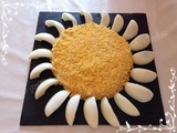 Chou-fleur soleil façon œufs mimosas