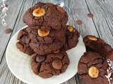 Cookies vegan 3 chocolats