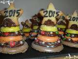 Sapin en macarons pour fêter la nouvelle année 2015