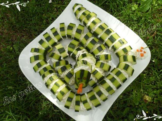 Terrine en forme d'oie blanche - Plats
