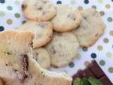 Cookies Menthe-Choco ou la version cookisée de l'after eight