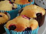 Muffins citron-cassis