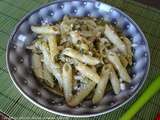 One pot pasta pesto-courgette