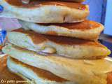 Pancakes de Cyril Lignac, super épais, super moelleux