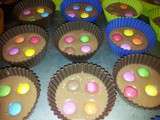 Muffins cacao et smarties