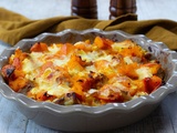 Gratin de crozets potimarron reblochon