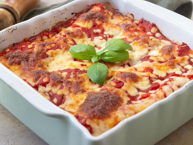 Lasagnes végétariennes italiennes - Recette et vidéo pas à pas - Un  déjeuner de soleil