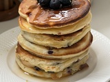 Pancakes citron myrtille