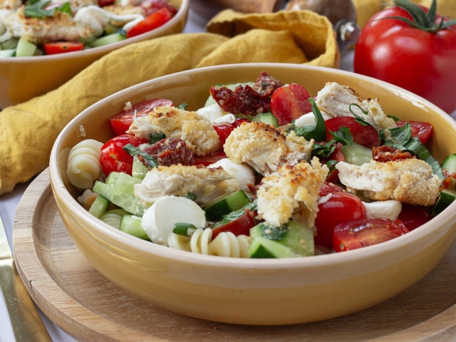 Recettes de Salade de pâtes et Poulet