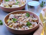 Salade de pommes de terre thon persil
