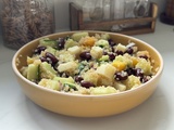 Salade de quinoa a la tomme de brebis