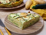 Tortilla courgettes pommes de terre