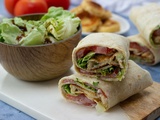 Wraps chevre panes