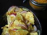 Salade de pomme de terre à l’indienne (au curry)