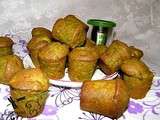 Mini muffins au the vert matcha